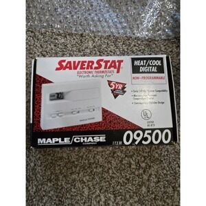 Maple Chase 09500 Digital Heat/Cool Thermostat Non-Programmable VTG